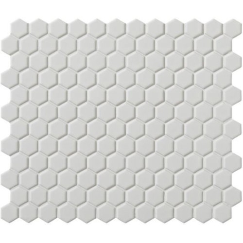 Capietra - Mono Hex Porcelain Mosaic Tile 26 x 30 x 0.6cm